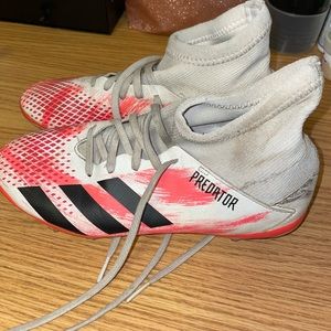 Adidas Predator 20.3 US 4.5 Pink/White Soccer Cleat